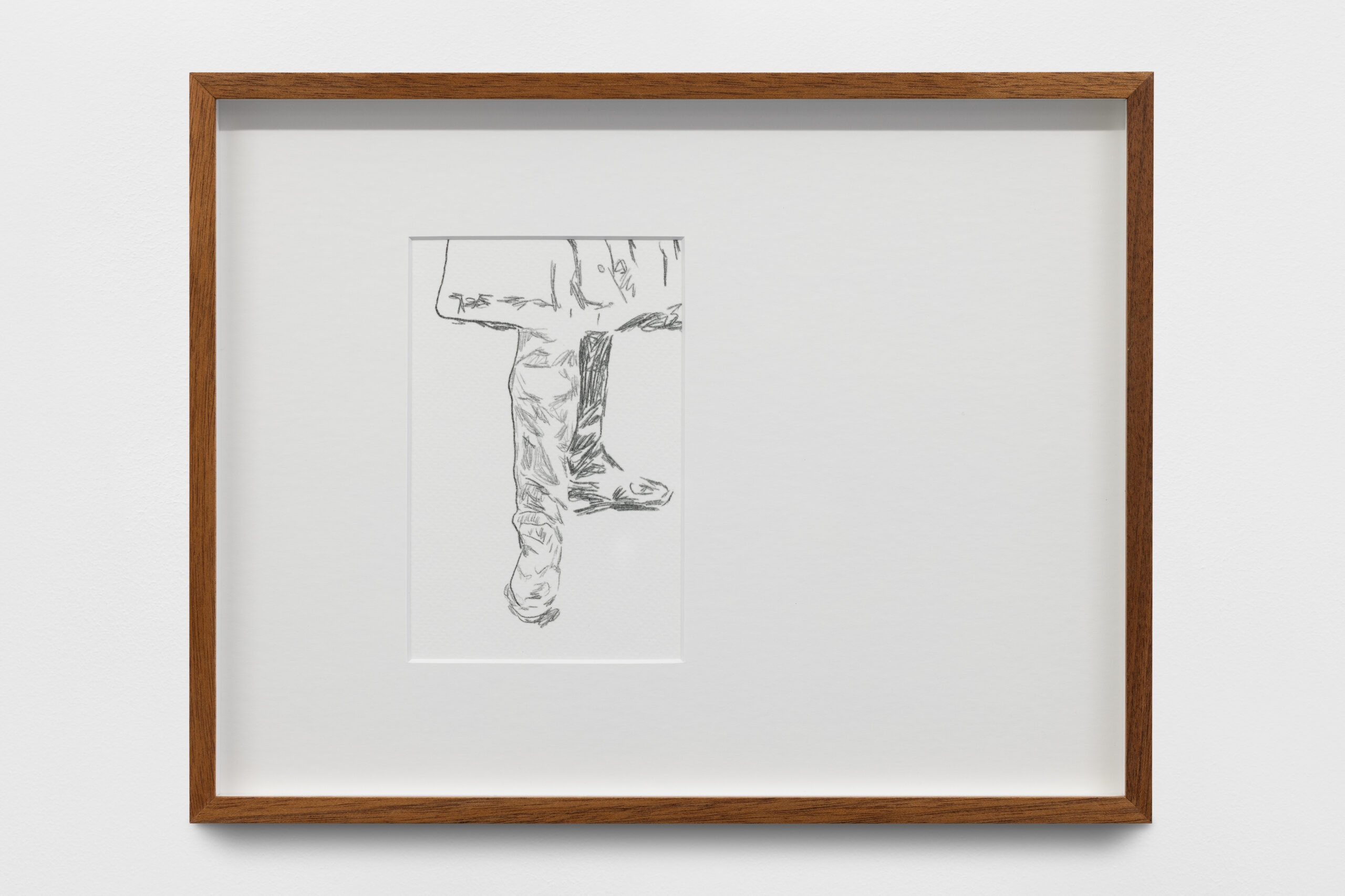 Untitled (Louise Bourgeois). 2025. Drypoint on chemical carbon paper on Fabriano paper, 300 gsm. 28.5 x 36.5 cm