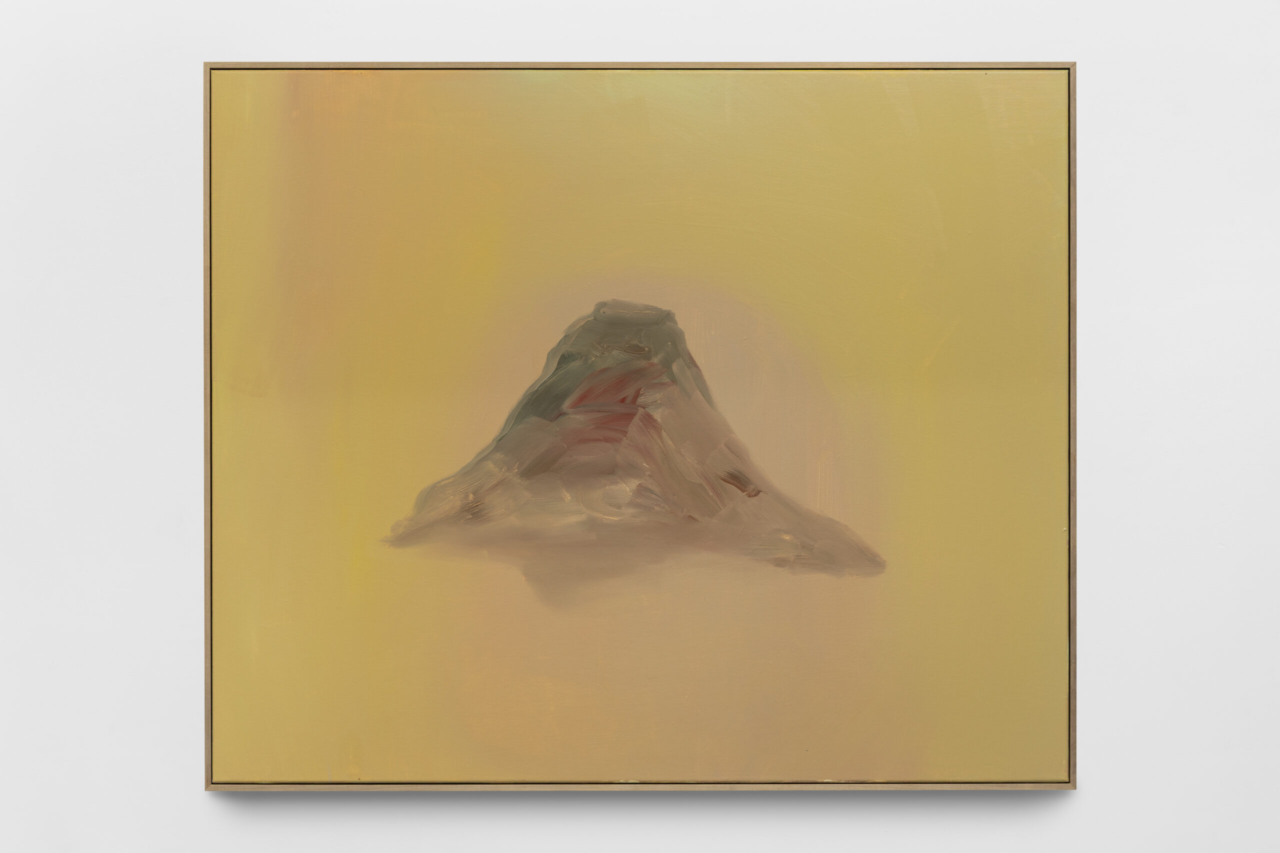 Monte II. 2025. Oil on canvas. 102,5 x 122,5 cm